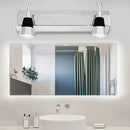 GobekUsa Modernist Cone Vanity Light: 2/3-Light Bathroom Wall Lamp in Aluminum with Warm/White Lighting