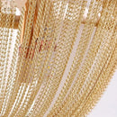 GobekUsa Aluminum Chain Sconce for Aisle & Bedroom LED Wall Lamp – Gold/Silver