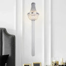 GobekUsa Aluminum Chain Sconce for Aisle & Bedroom LED Wall Lamp – Gold/Silver