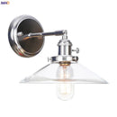 GobekUsa Amber Glass Ball Wall Lights - Modern LED Wall Lamp for Home Bedroom Mirror Stair