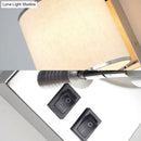 GobekUsa Modern Fabric LED Wall Sconce Light in Chrome for Living Room