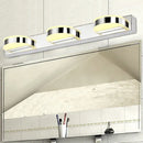 GobekUsa Modern Geometric LED Vanity Wall Light in Nickel Finish - Contemporary Metal Wall Lighting