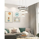 GobekUsa Elegant 4-Head LED Dining Table Chandelier