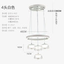 GobekUsa Elegant 4-Head LED Dining Table Chandelier