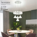 GobekUsa Elegant 4-Head LED Dining Table Chandelier