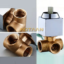 GobekUsa Brass Concealed Shower Mixer Valve - Hotel Quality Wall Faucet Switch - 5308