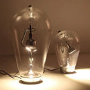 GobekUsa Lodes Blow Glass Table Light: Adjustable Modern Chrome Lamp for Home, Store, and Bar