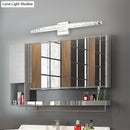 GobekUsa Modern Crystal LED Vanity Wall Light for Bathrooms - Arched Sconce Fixture