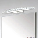 GobekUsa Modern Crystal LED Vanity Wall Light for Bathrooms - Arched Sconce Fixture
