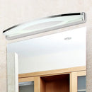 GobekUsa Modern Style Chrome Arc Vanity Light with Stainless Steel LED Wall Sconce and Acrylic Diffuser