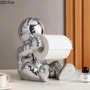 GobekUsa Astronaut Tissue Box: Modern Home Decor & Napkin Holder for Coffee Table
