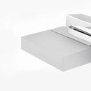 GobekUsa Chrome Wall Sconce with Brick Acrylic Shade for Bathroom Vanity - Choose from 2/3/5 Warm White Lights