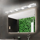 GobekUsa Chrome Wall Sconce with Brick Acrylic Shade for Bathroom Vanity - Choose from 2/3/5 Warm White Lights