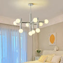 GobekUsa Bauhaus Glass Hanging Ceiling Lamps LED Chandelier Room Decor for Living Bedroom