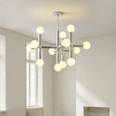 GobekUsa Bauhaus Glass Hanging Ceiling Lamps LED Chandelier Room Decor for Living Bedroom