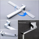 GobekUsa 16" Big Rainfall Shower Faucet with Digital Display and Single Lever Temperature Control