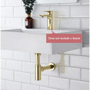 GobekUsa Bathroom Basin Sink Tap Bottle Trap Drain Kit Waste Pop Drain Chrome/Black/Bronze