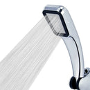 Modern chrome & black rainfall shower head bathroom handheld by Decorbites