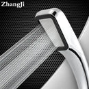 Modern chrome & black rainfall shower head bathroom handheld by Decorbites