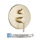 GobekUsa Brass Bathroom Hot Cold Mixer Valve - Wall Mounted Shower Control