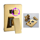 GobekUsa Brass Bathroom Hot Cold Mixer Valve - Wall Mounted Shower Control