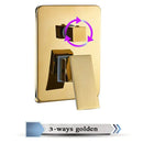 GobekUsa Brass Bathroom Hot Cold Mixer Valve - Wall Mounted Shower Control