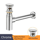 GobekUsa Brass Round Bottle Trap Oil Rubbed Bronze WF-6920