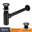 GobekUsa Brass Round Bottle Trap Oil Rubbed Bronze WF-6920