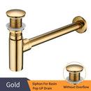 GobekUsa Brass Round Bottle Trap Oil Rubbed Bronze WF-6920