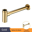 GobekUsa Brass Round Bottle Trap Oil Rubbed Bronze WF-6920