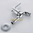 Modern chrome brass single cold water wall tap – bathroom faucet by Decorbites