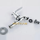 Modern chrome brass single cold water wall tap – bathroom faucet by Decorbites