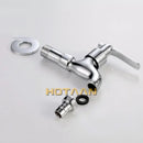 Modern chrome brass single cold water wall tap – bathroom faucet by Decorbites