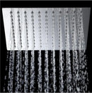 GobekUsa 20" Chrome Brass Square Rain Shower Head - Wall Mounted Bathroom Shower Head