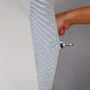 GobekUsa 20" Chrome Brass Square Rain Shower Head - Wall Mounted Bathroom Shower Head