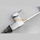 GobekUsa Brass Square Swivel Kitchen Faucet Mixer for Sink