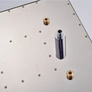 GobekUsa 20" LED Rainfall Shower Head in Chrome & Brushed Nickel