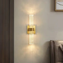 GobekUsa Bubble Crystal LED Wall Lamp: Modern Bathroom Living Room Bedroom Sconce Lighting