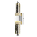 GobekUsa Bubble Crystal LED Wall Lamp: Modern Bathroom Living Room Bedroom Sconce Lighting