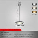 GobekUsa Circular Dining Pendant Chandelier LED Light for Kitchen, Living Room & Bedroom