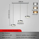 GobekUsa Circular Dining Pendant Chandelier LED Light for Kitchen, Living Room & Bedroom