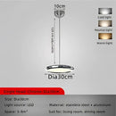 GobekUsa Circular Dining Pendant Chandelier LED Light for Kitchen, Living Room & Bedroom