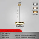 GobekUsa Circular Dining Pendant Chandelier LED Light for Kitchen, Living Room & Bedroom