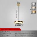 GobekUsa Circular Dining Pendant Chandelier LED Light for Kitchen, Living Room & Bedroom