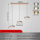 GobekUsa Circular Dining Pendant Chandelier LED Light for Kitchen, Living Room & Bedroom