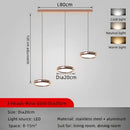 GobekUsa Circular Dining Pendant Chandelier LED Light for Kitchen, Living Room & Bedroom