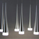 GobekUsa Conical Pendant Light: Modern Aluminum Industrial Lighting for Home, Living Room, Cafe.