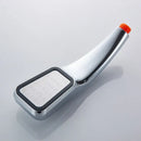 Modern chrome contemporary shower head bathroom pressure boost by Decorbites