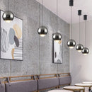GobekUsa Ball Pendant Light Modern LED Chandelier Indoor Hanging Lamp for Home Decor