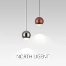 GobekUsa Ball Pendant Light Modern LED Chandelier Indoor Hanging Lamp for Home Decor